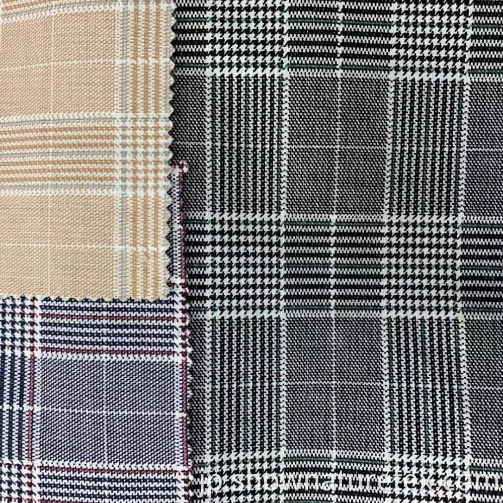 Cotton Custom Made Checks With Spandex